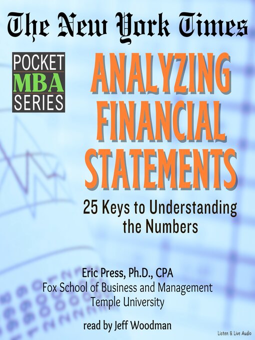Title details for Analyzing Financial Statements by Eric Press - Available